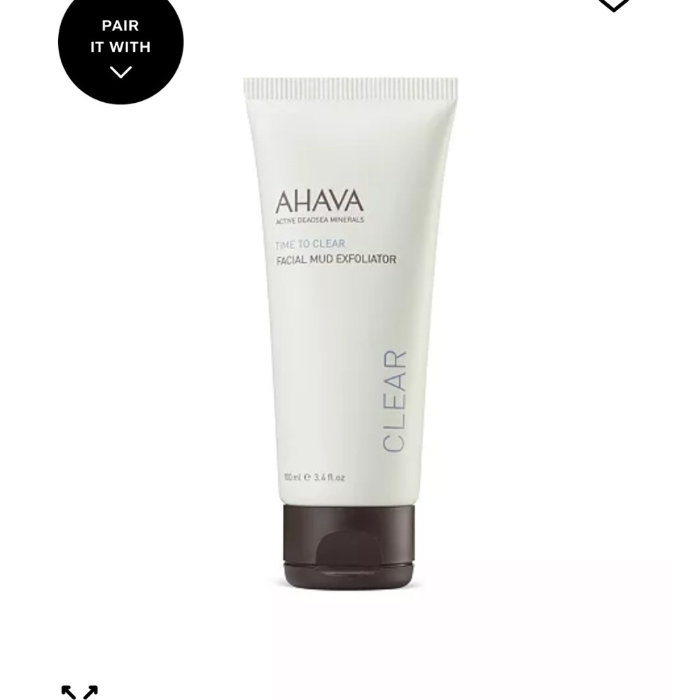 AHAVA Clear Facial Mud Exfoliator - Cream